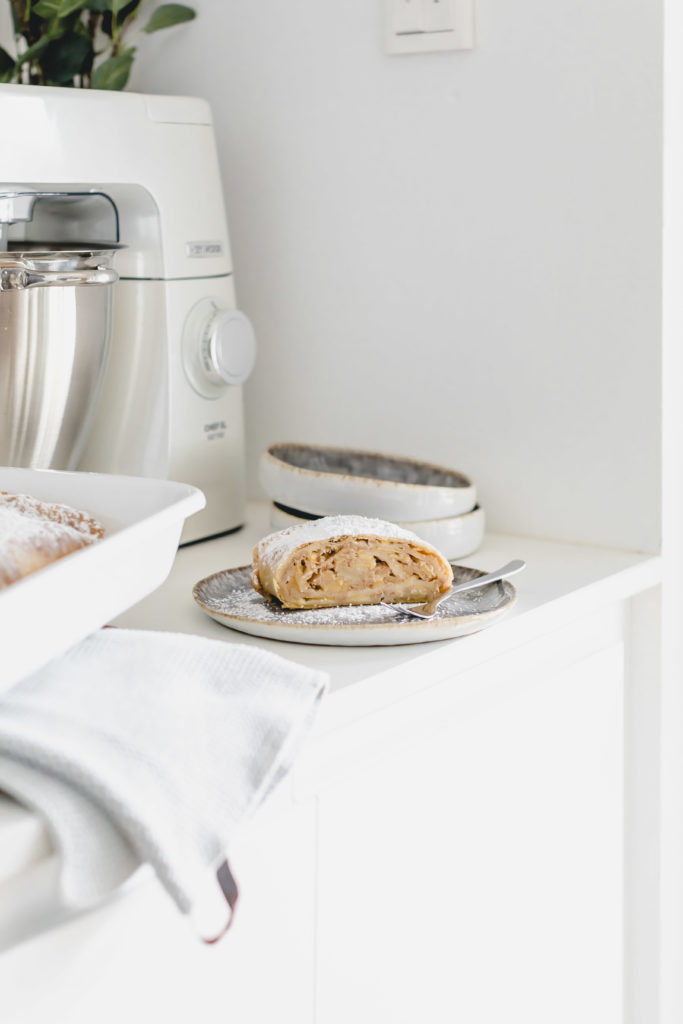 veganer apfelstrudel schnabula rasa