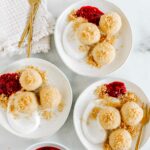 Vegane Topfenknödel