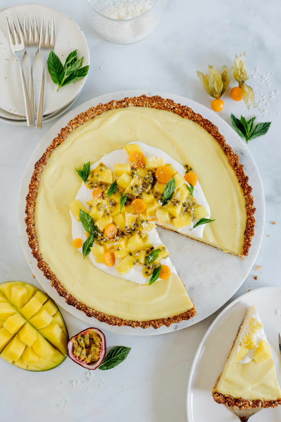 Billa Berndorf Mango Tarte-5